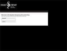 Tablet Screenshot of docs.spokanesymphony.org
